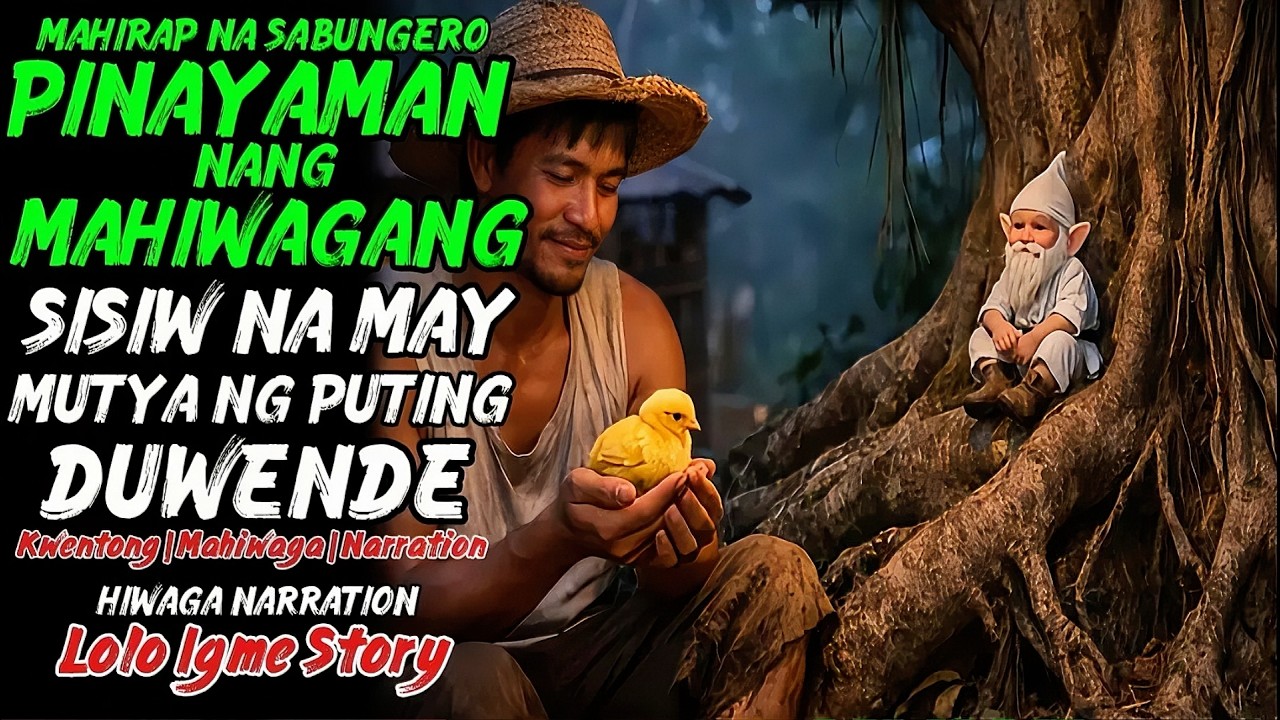 MAHIRAP NA SABUNGERO PINAYAMAN NG MAHIWAGANG SISIW NA MAY MUTYA NG PUTING DUWENDE | True Story