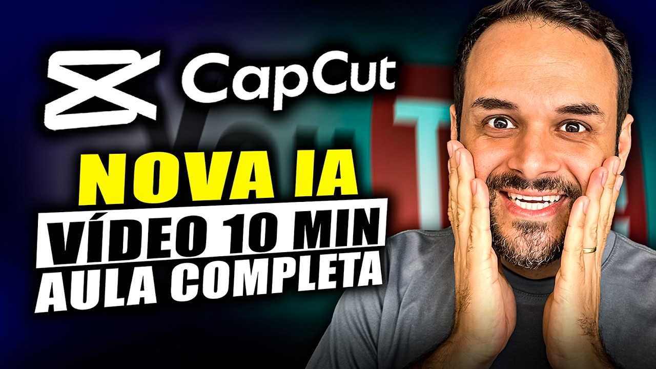 Crie Vídeos Longos com Capcut Nova ia Aula Completa (video de 10 minutos) para canal dark