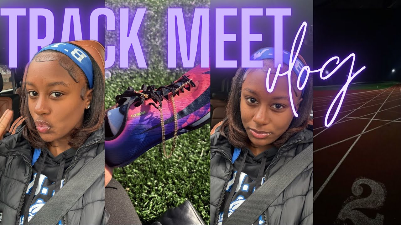 VLOGS EP: 02 | First track meet 🏃‍♀️💨 | running, friends, fun | Amarushakur Harris