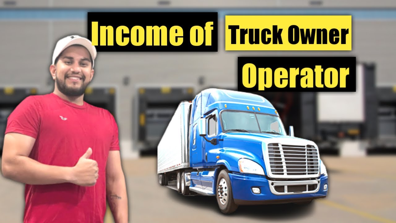 Income of Owner Operator in Canada | Income of Truck Owner Operator in Canada