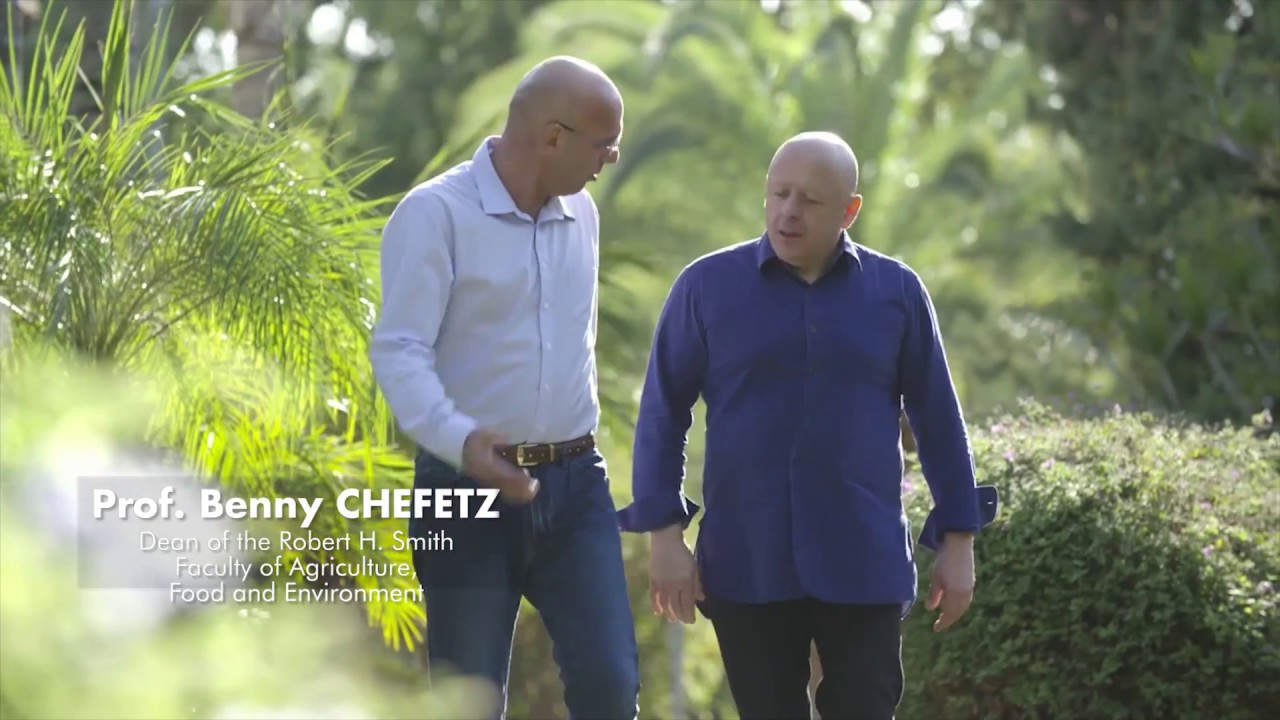 French Chef Thierry Marx Visits Hebrew University Faculty of Agriculture in Rehovot