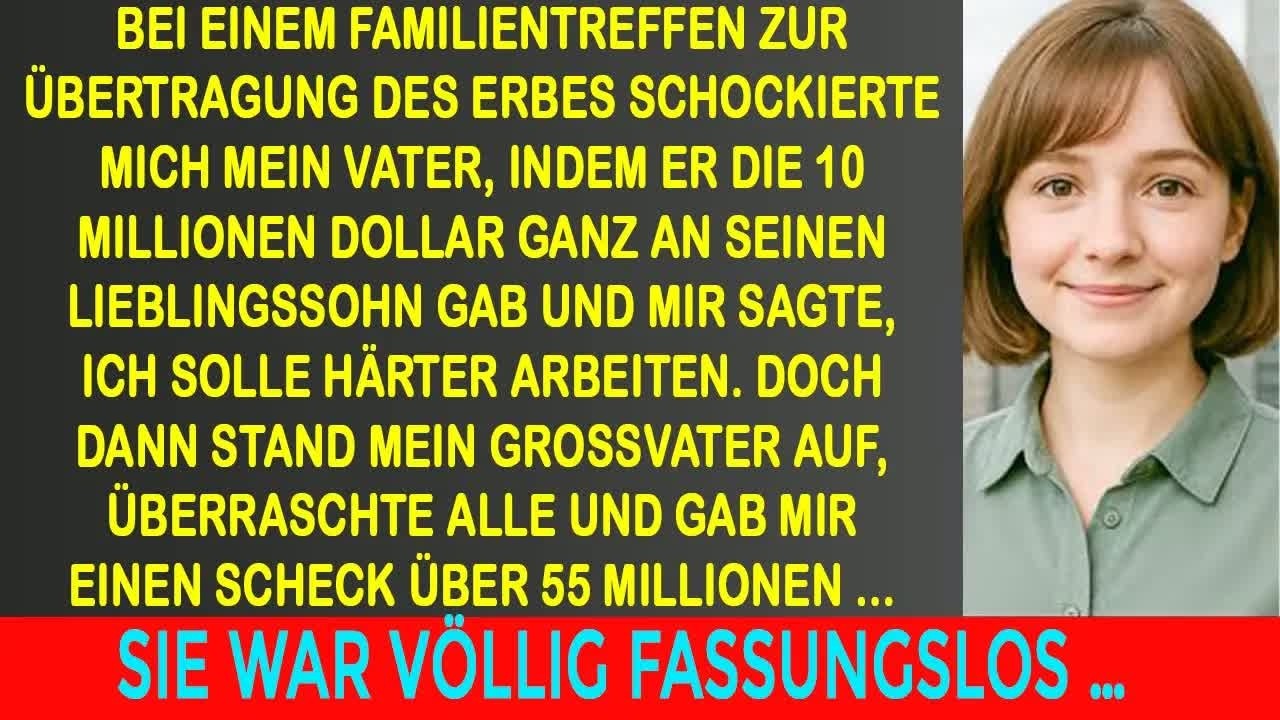 „Beim Familientreffen zur Erbschaft schockierte mich mein Vater — er verschenkte die ganzen 10 …