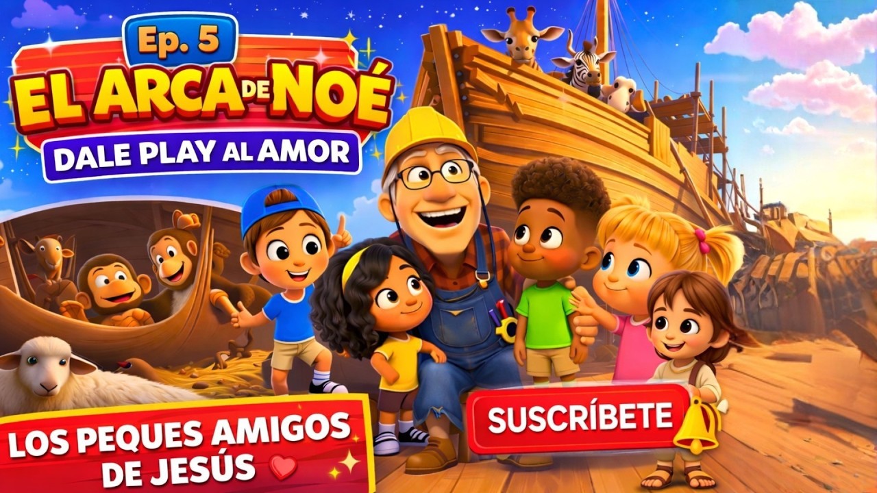 EL ARCA DE NOE | Los Peques Amigos de Jesús Ep. 05