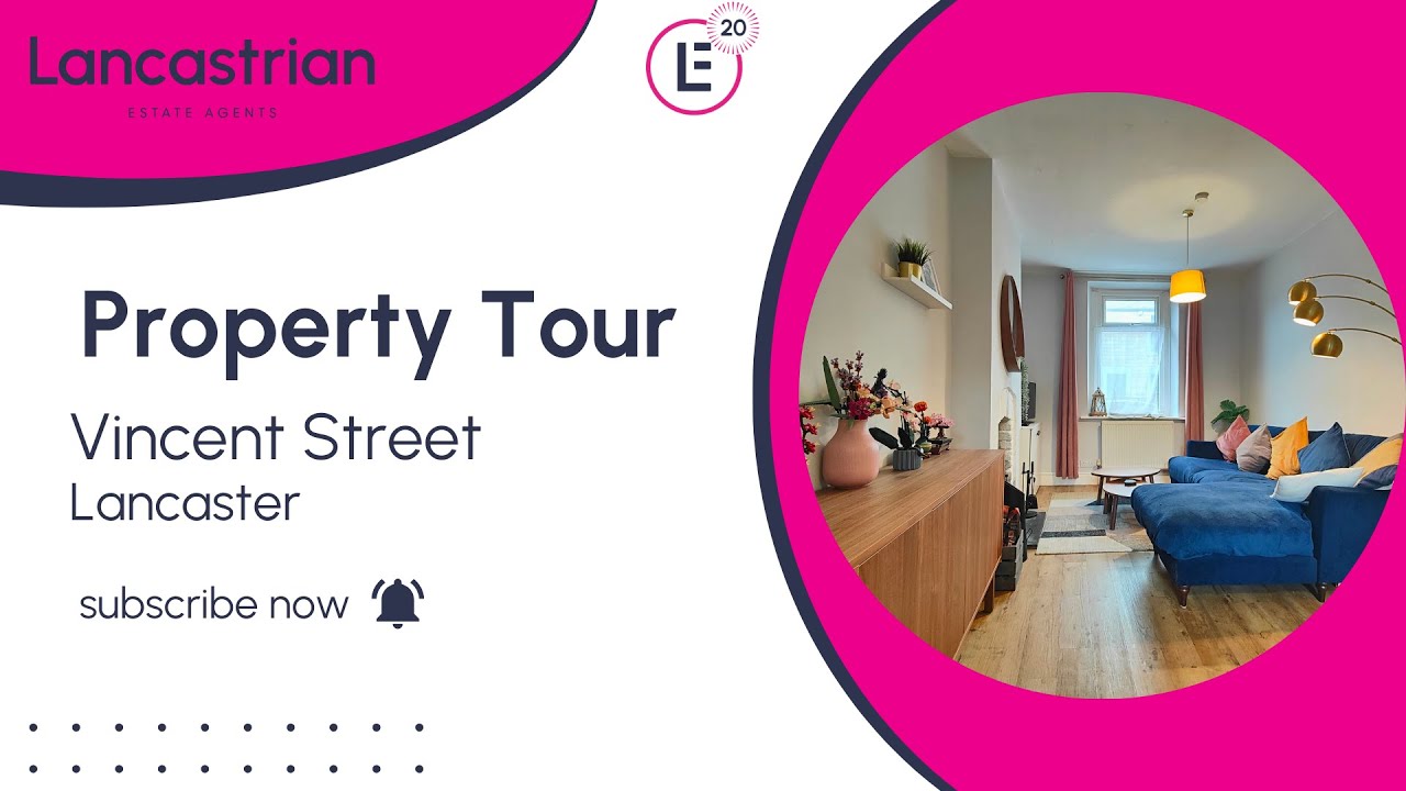 Charming 2-bedroom mid-terraced house nestled on Vincent Street in Lancaster | Property Tour
