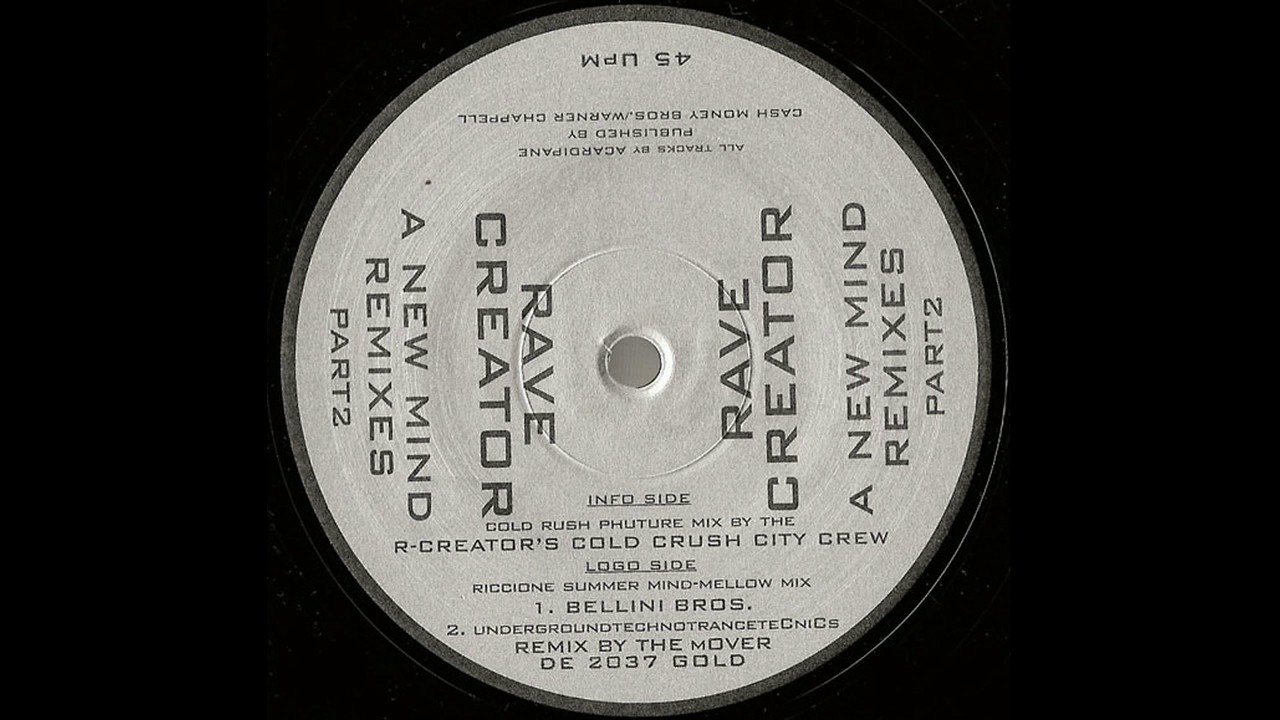Rave Creator - A New Mind (Cold Rush Phuture Remix)