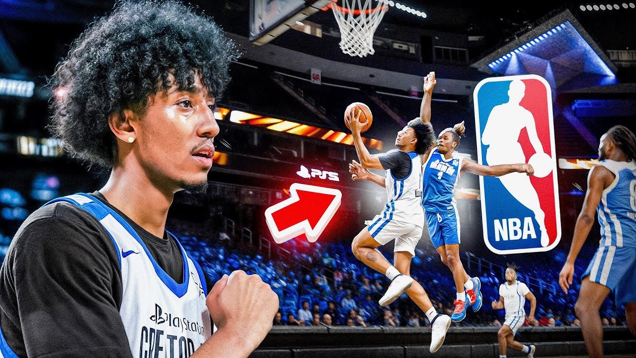 I WENT CRAZY IN MY 1ST NBA GAME & DISLOCATED MY FINGER!