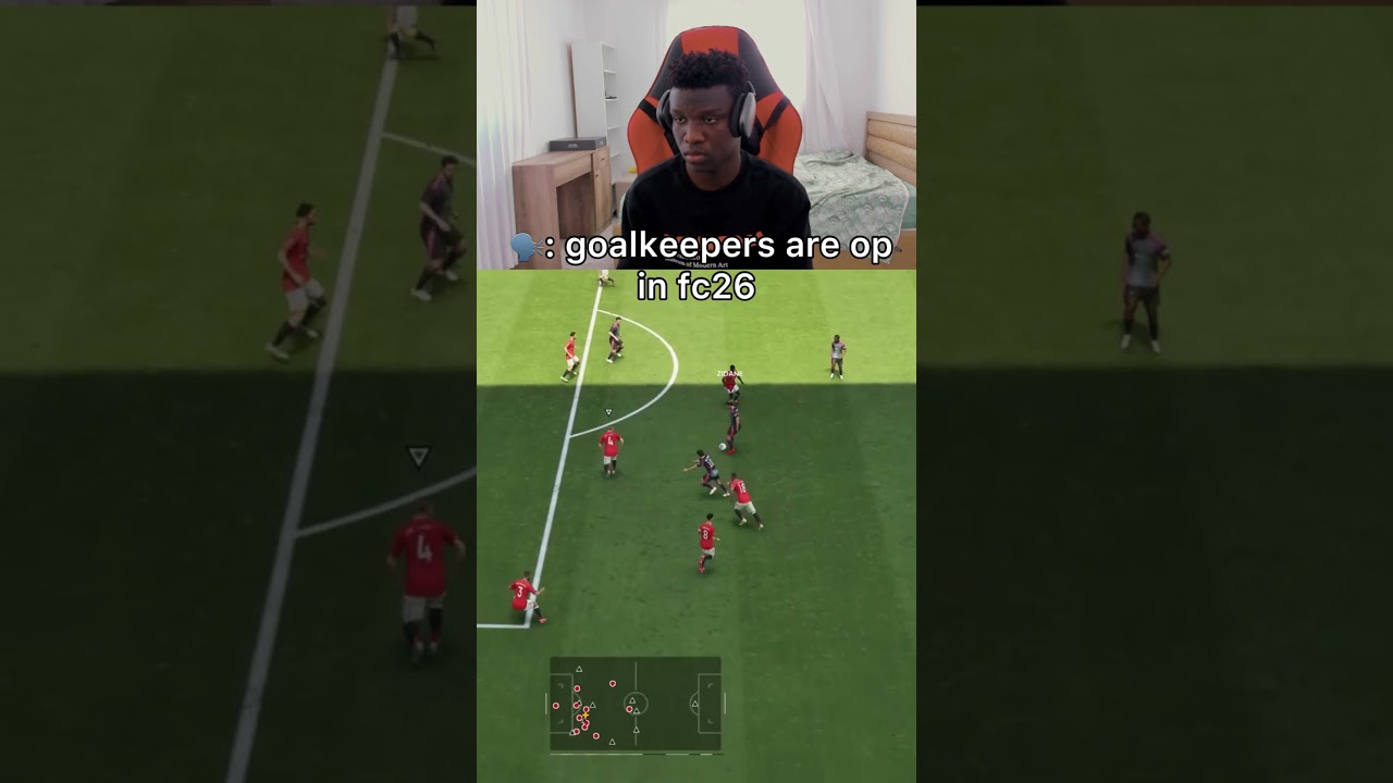 GOALKEEPERS IN FC26☠️😂 #fc25 #funny