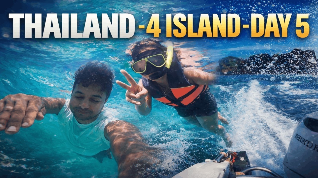 Thailand Sawadee:  Krabi - 4 Island Tour |  Day 5 🇹🇭 | sharu2urahs