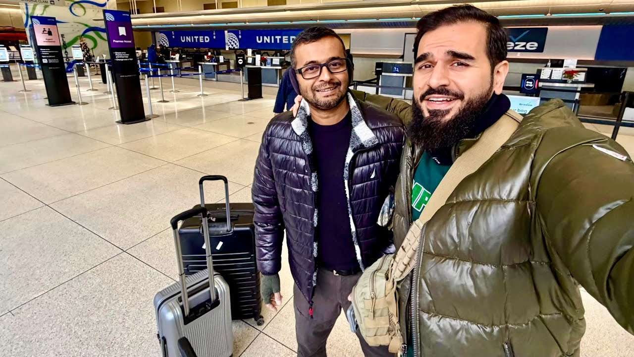Mustafa bhai ko airport pe drop kya - dil udas ho gaya ❤️‍🩹🥹