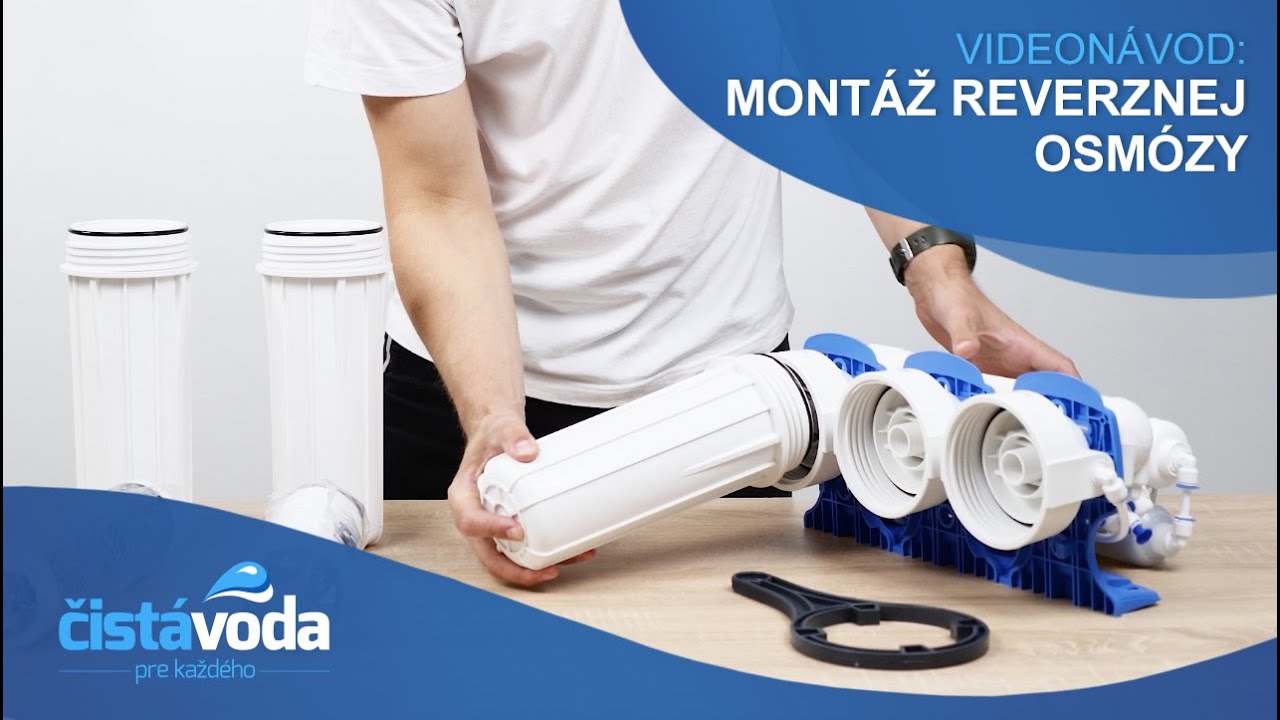 Montáž reverznej osmózy