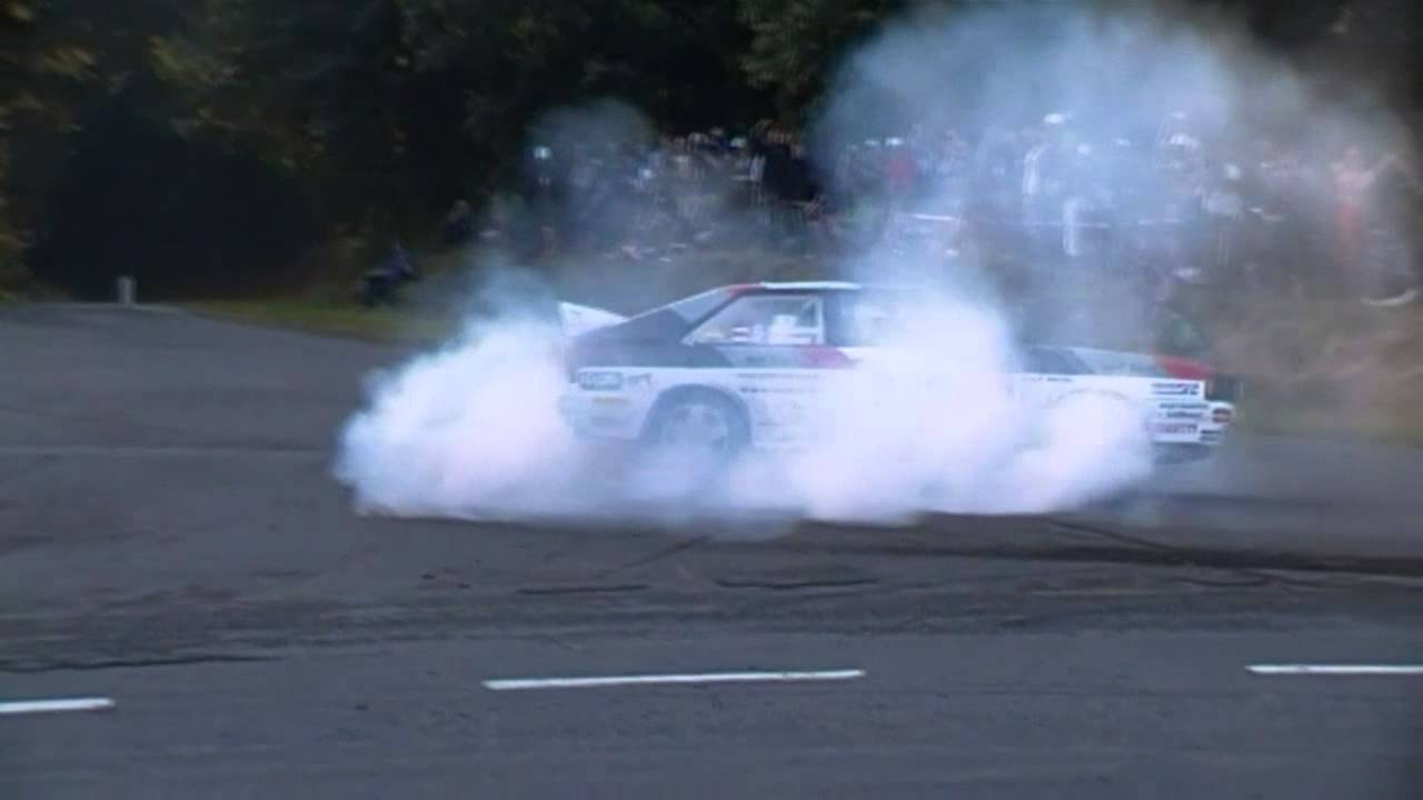 [HD] Amazing Audi Urquattro Rallye - Drifts and Spin