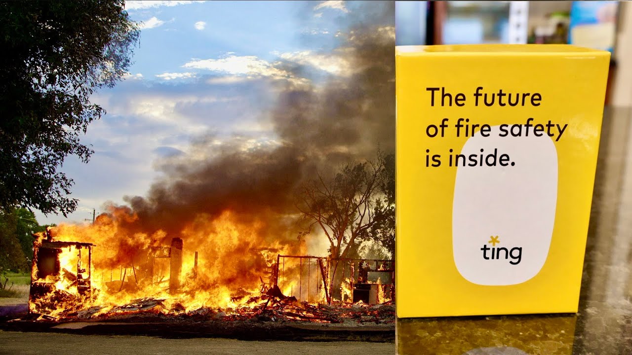 Free ting fire safety device from State Farm