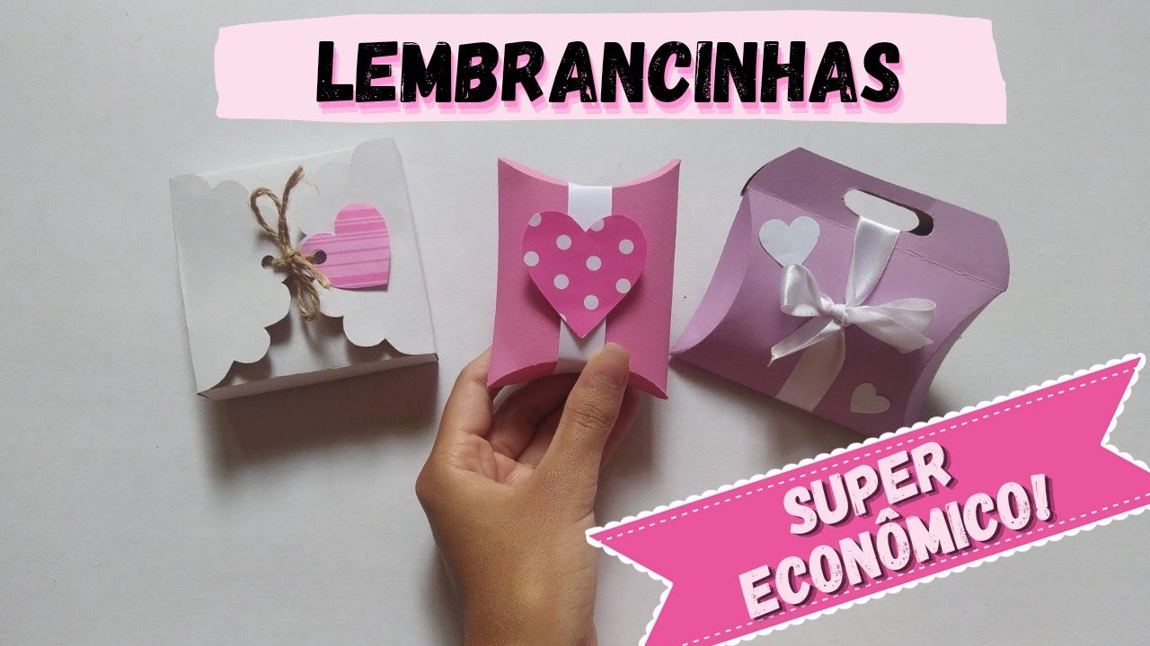 3 LEMBRANCINHAS DIFERENTES PARA O DIA DAS MÃES 🎁 !