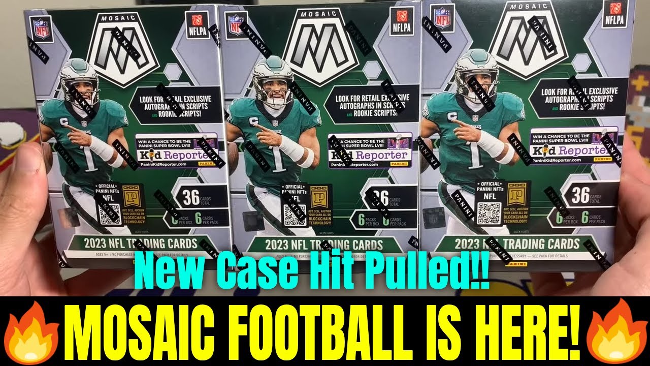 **🚨2023 MOSAIC FOOTBALL IS HERE🚨** CASE HIT PULLED From My First Target Mosaic Blaster Box Order!!