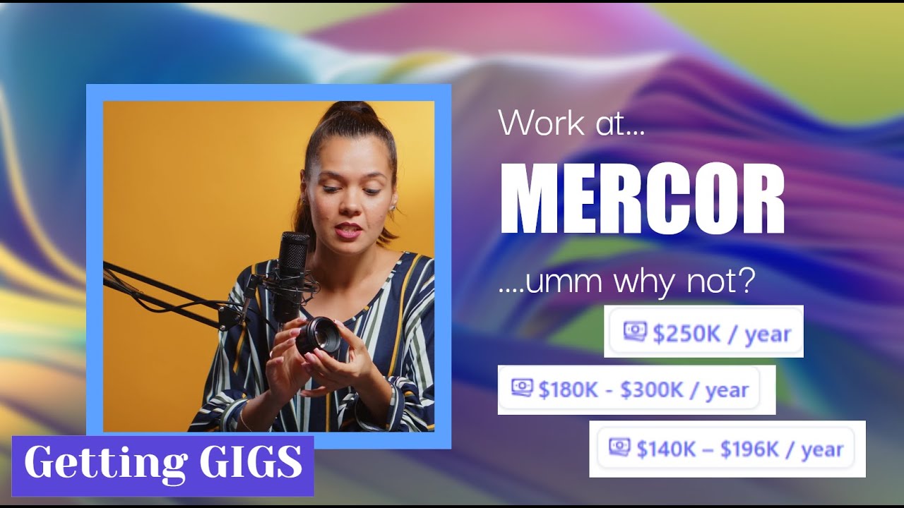 Mercor / Good Pay / Remote Work / AI Work!