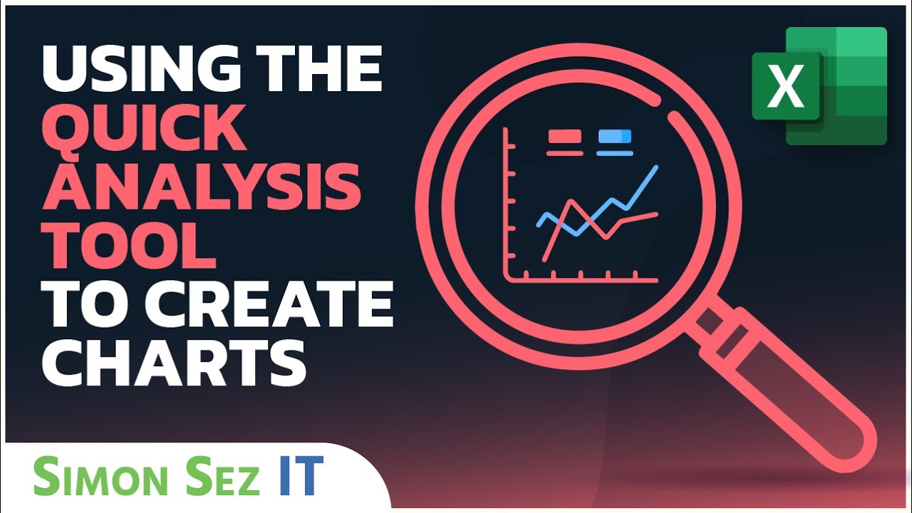How to Create Charts Using the Quick Analysis Tool in Excel