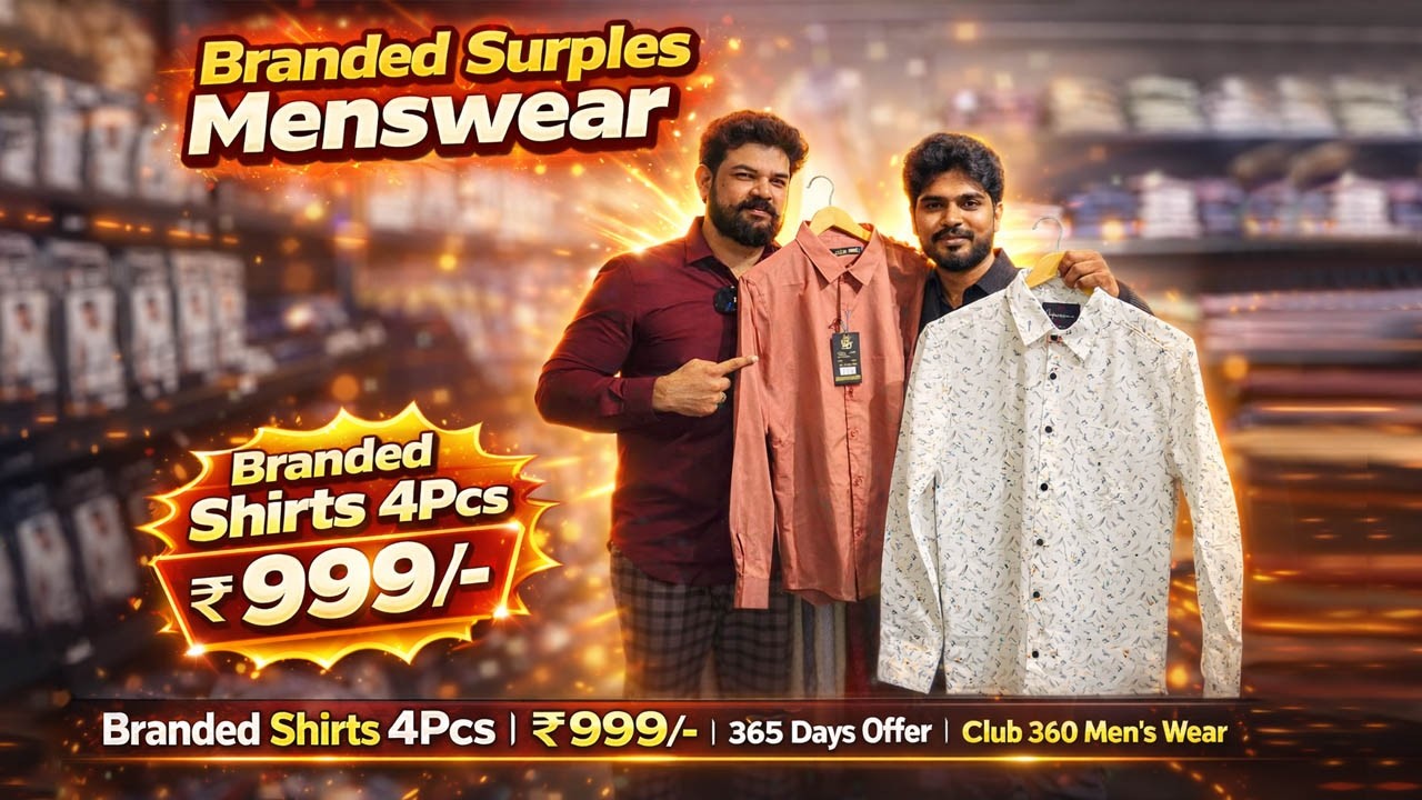 4 Branded Shirts for ₹999 😱 Best Budget Menswear Deal | Club 360 Offer