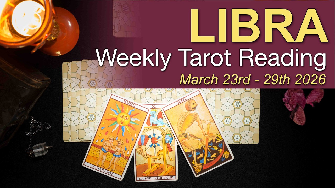 LIBRA Weekly Tarot &lsquo;YOU'LL NEVER KNOW UNLESS YOU TRY!&rsquo; Mar 23 -29 2026  Intuitive Spiritual Guidance