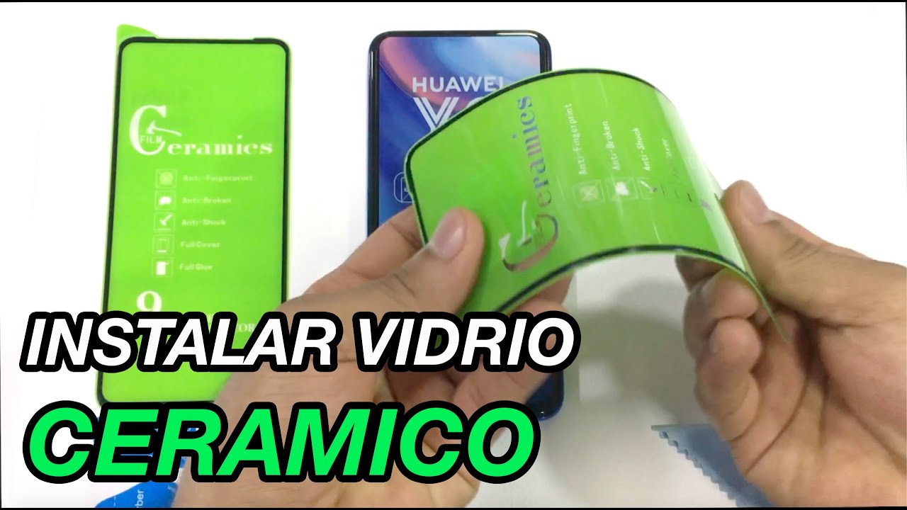 Como instalar correctamente vidrio cerámico para celular - tienda virtual ABADDY EXPRESS