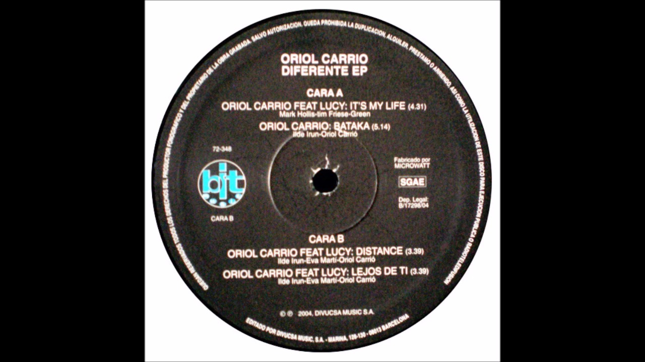 Oriol Carri&oacute; Feat. Lucy - It's My Life (2004)
