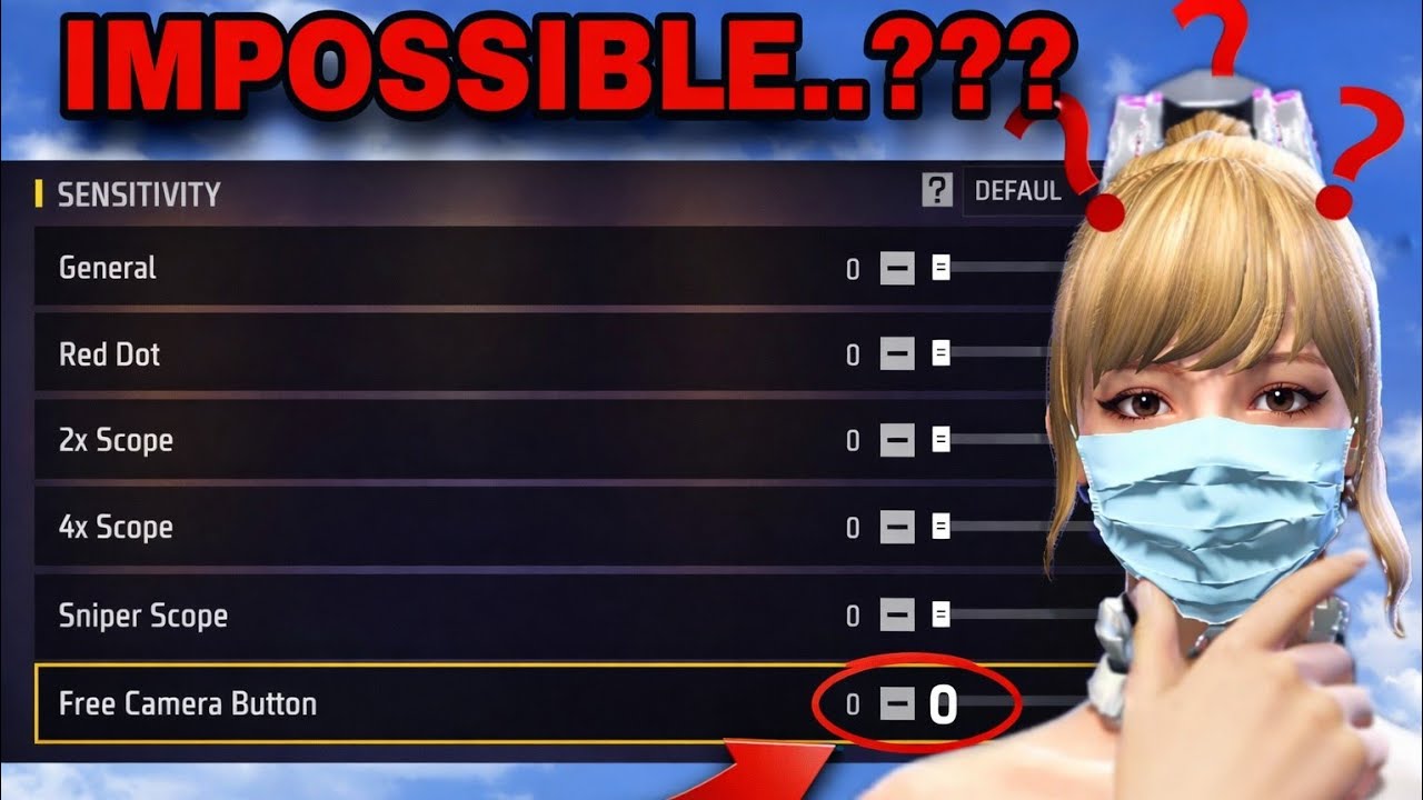 I Played on 0 Sensitivity… It Was Impossible 😭