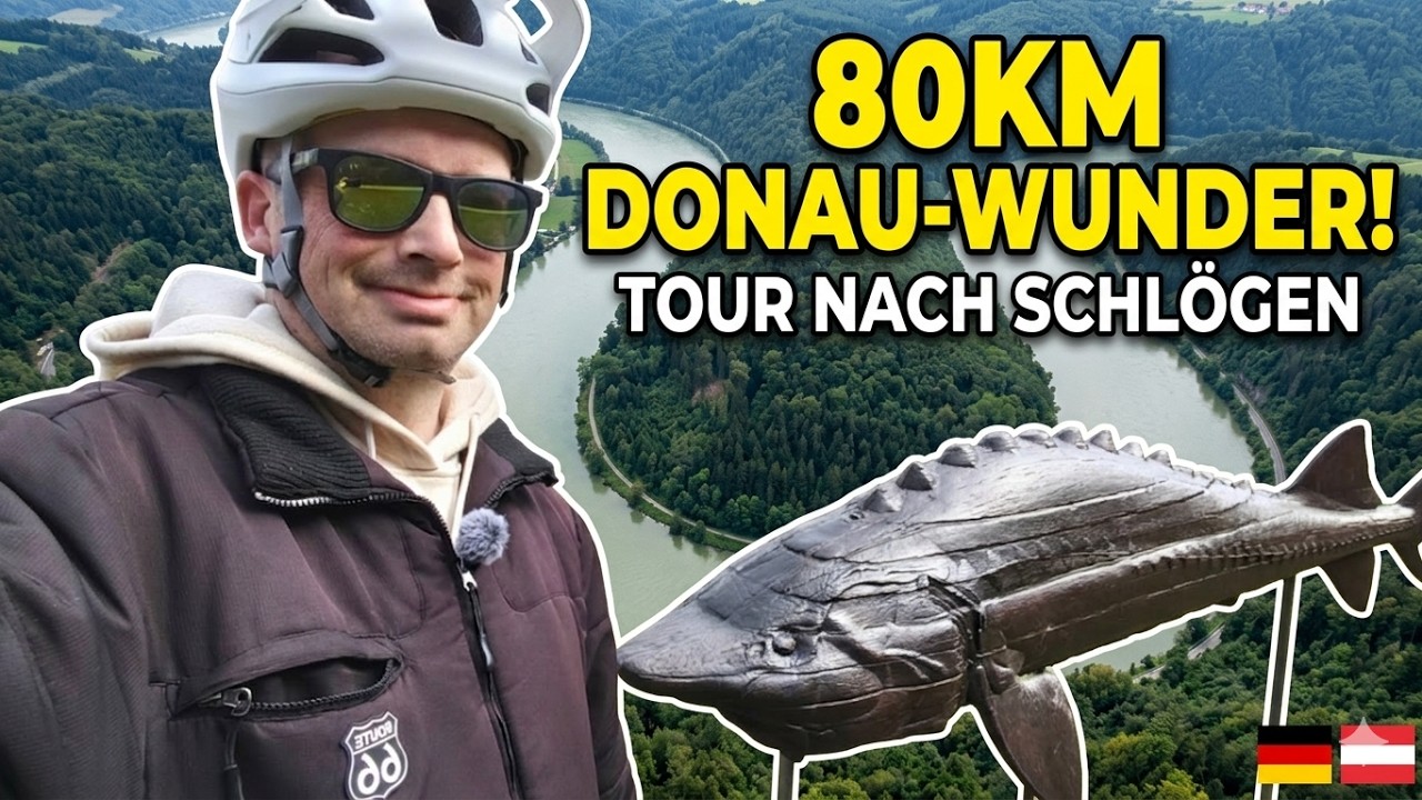 Donau-Gigant: Von Passau zur Schl&ouml;gener Schlinge (80 km E-Bike-Tour) #ebike #ebiketour #fahrradblog