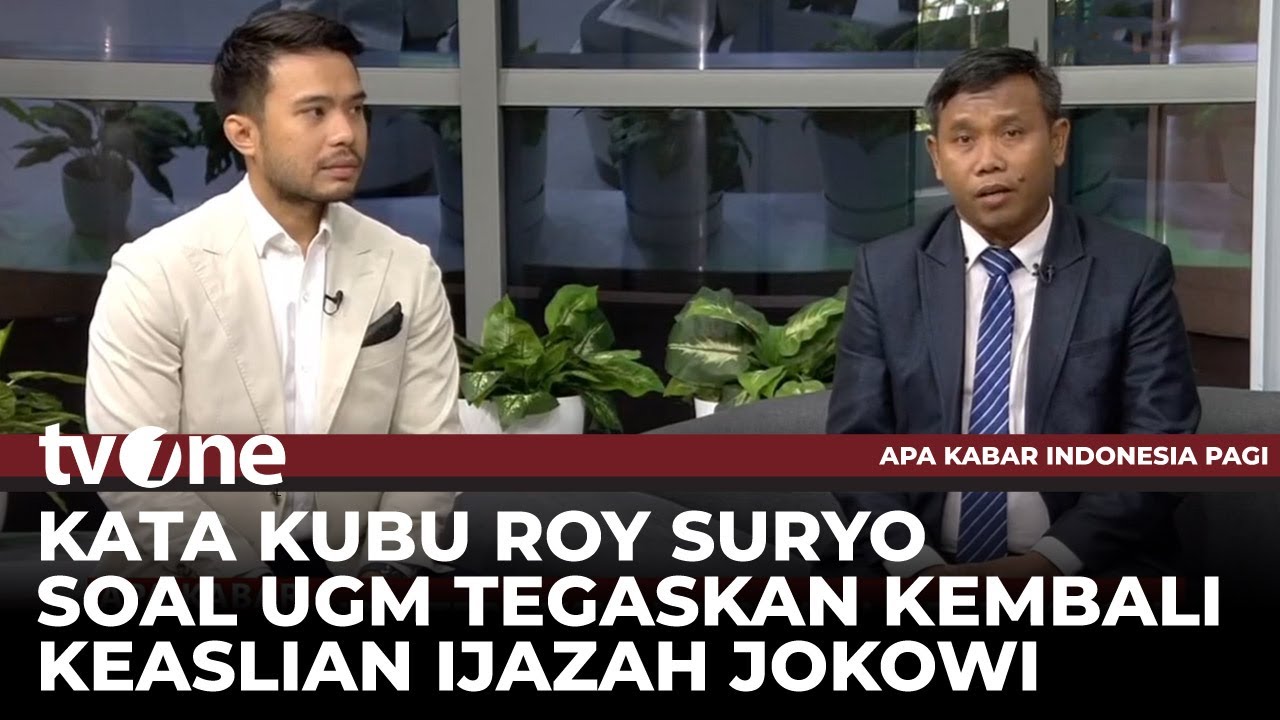 Kubu Roy Suryo Cs Sebut Janggal UGM Tegaskan Kembali Keaslian Ijazah Jokowi | AKIP