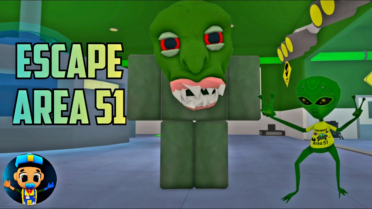 Roblox ESCAPE AREA 51! Obby Walkthrough Speedrun
