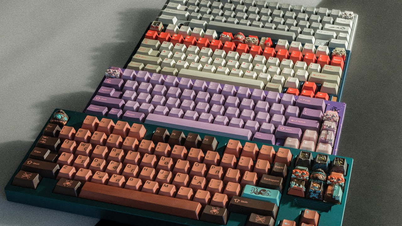 My Keyboard Collection So Far.. | Showcase & Typing ASMR