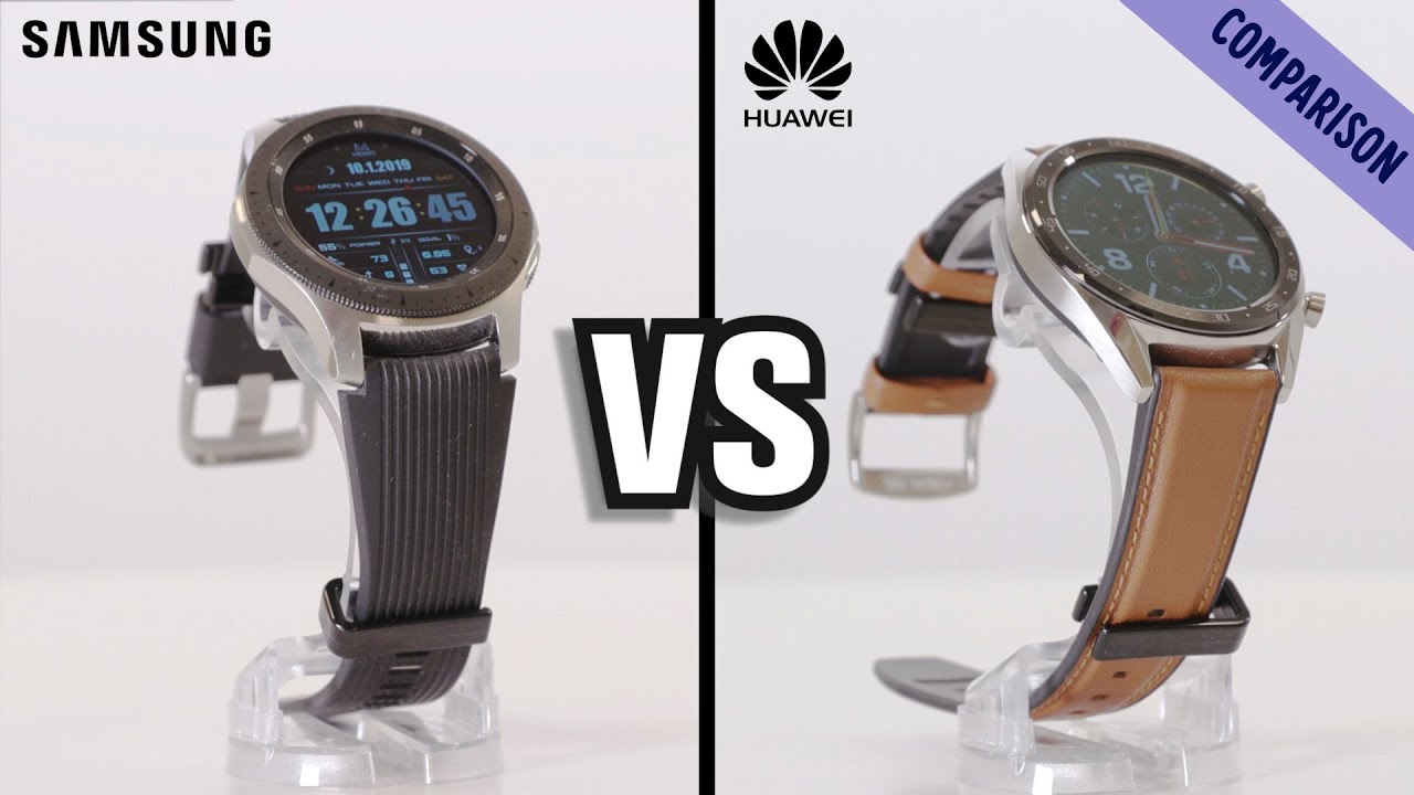 TEST: Samsung Galaxy Watch vs. Huawei Watch GT