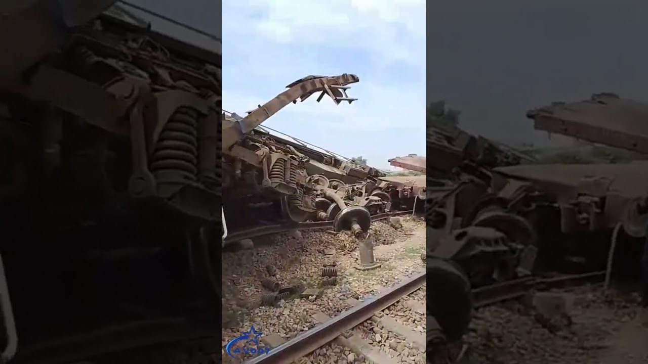 Shalimar Express 27 UP & Cargo Train Collision | Pakistan Railways Train Accident #pakrailway