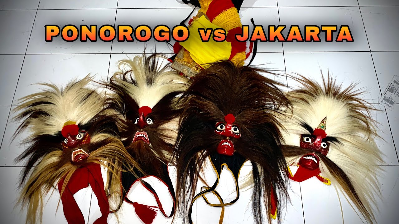 PERBEDAAN TOPENG BUJANG GANONG MODEL JAKARTA DAN PONOROGO