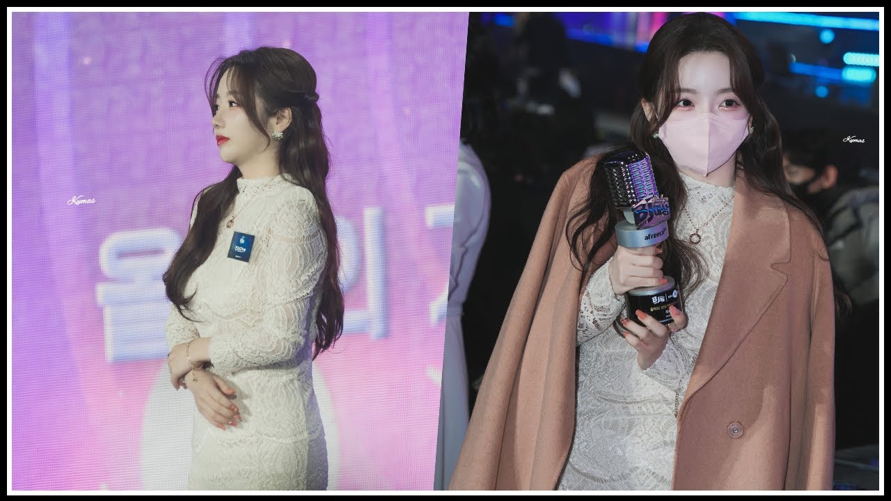 주보리 시상식 실물이..