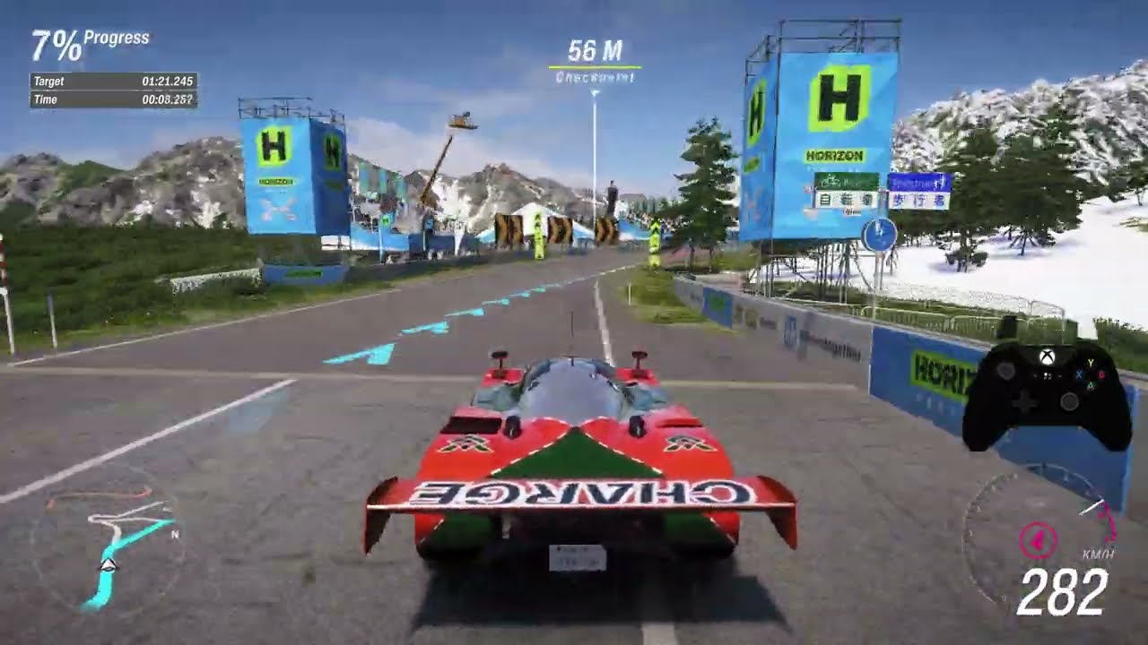 FH6 - Tateyama Kurobe Sprint World Record [01:20.900 - R class Rivals]