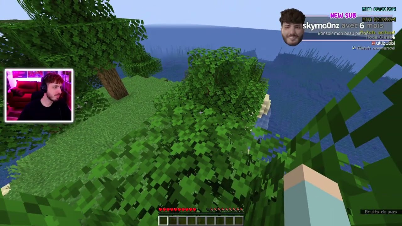 VOD - Terracid // Speedrun Minecraft Online (versus en ligne)