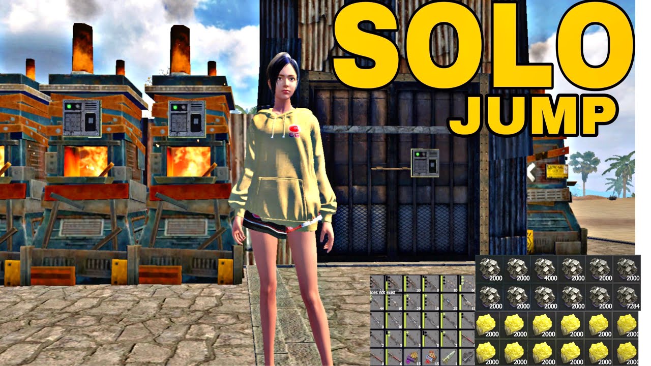 SOLO jump ranked server insane PvP fights last island of survival ranked mode