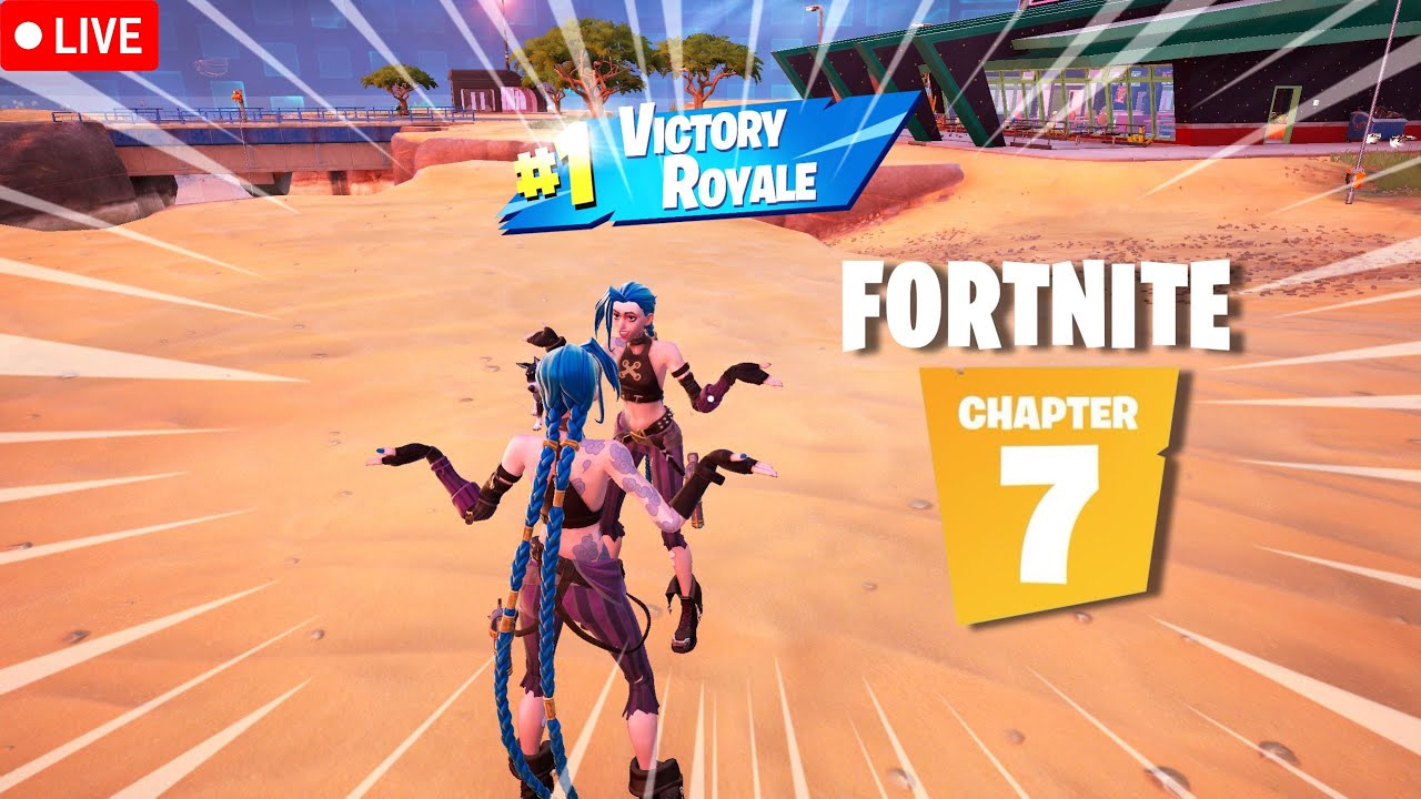 🔴 LIVE - TUMBLING THROUGH THE NEW SEASON OF FORTNITE