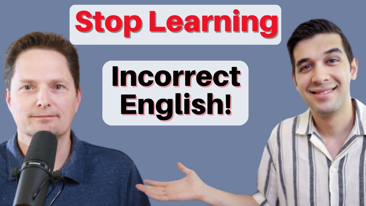 AVOID MISTAKES MADE BY POC ENGLISH / LEARN ENGLISH / AMERICAN PRONUNCIATION