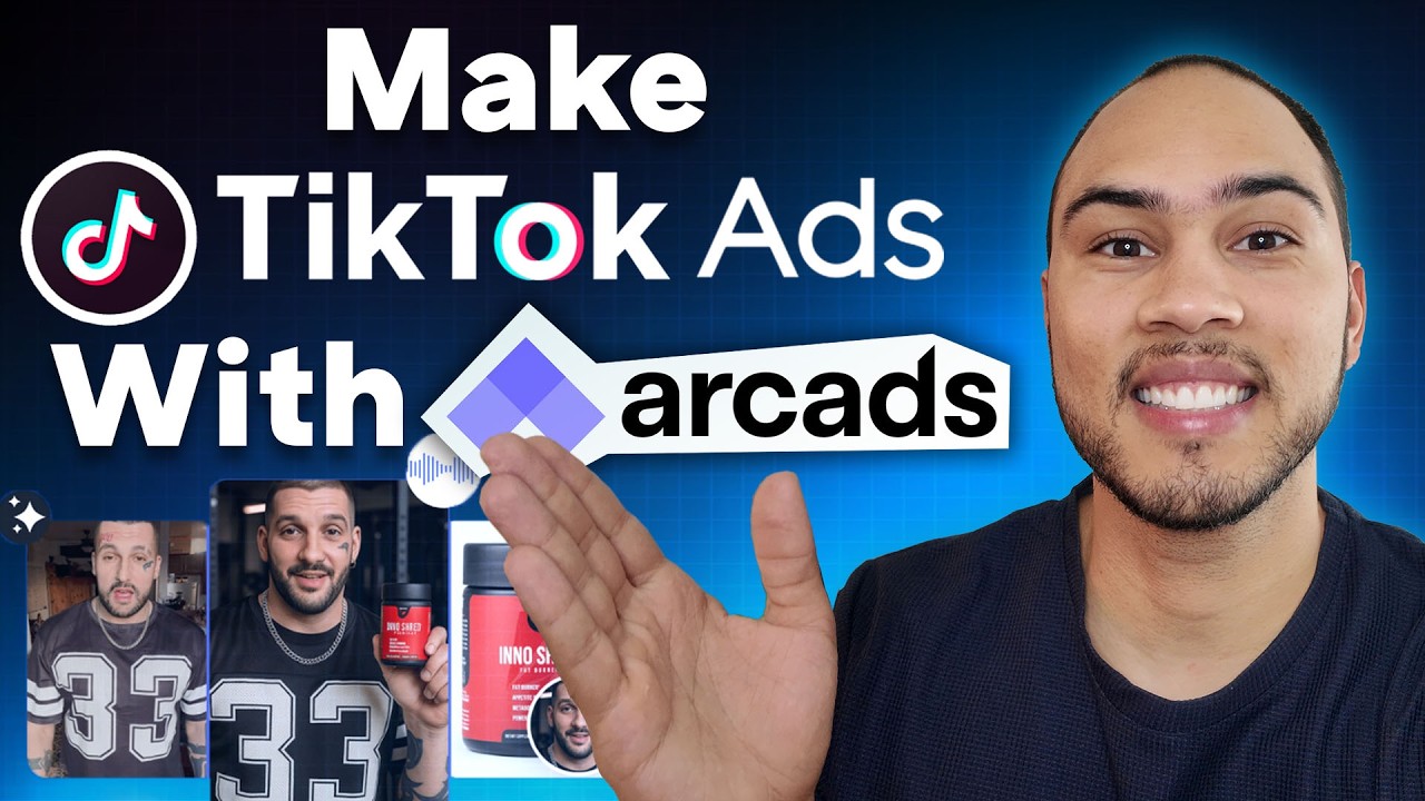 How to Make 5 TikTok Ad Variations Fast with Arcads AI (Beginner Tutorial)