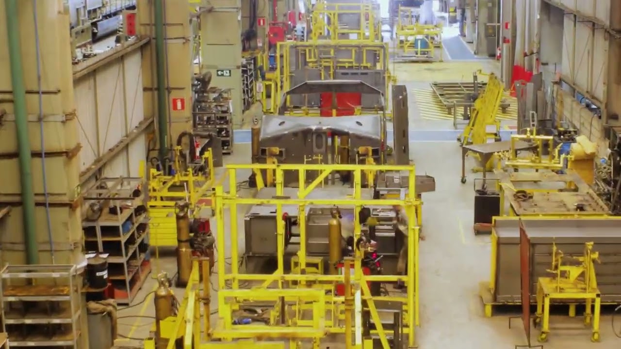 #ES44aci #rumo #Wabtec Processo de Fabricação Primeira ES44ACi Wabtec Contagem/MG