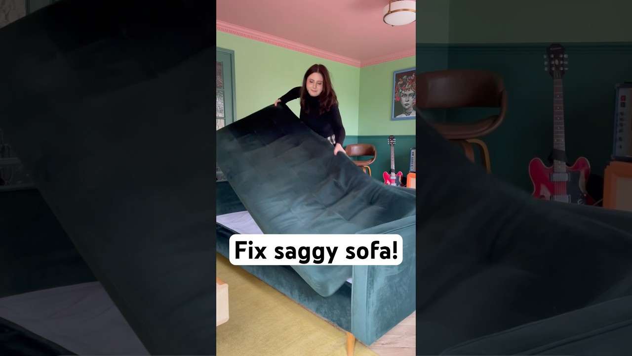 Почините провисший диван! 🛋️