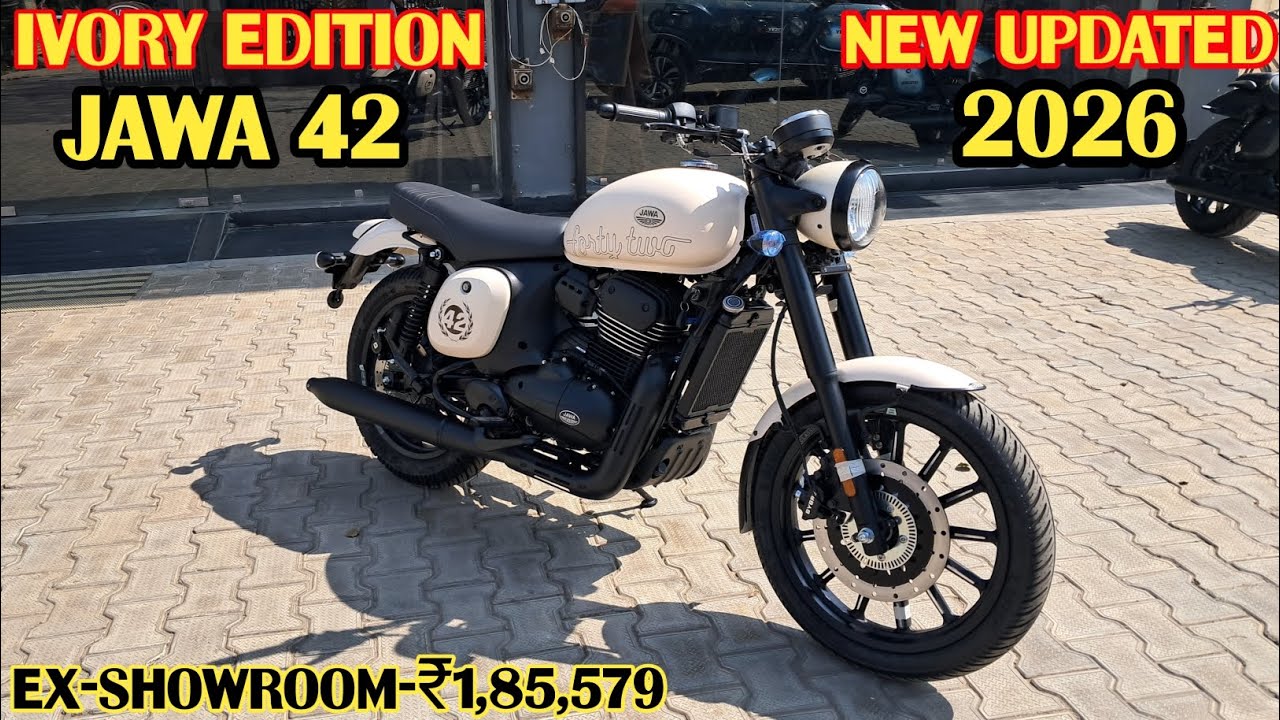 2026 JAWA 42 IVORY EDITION | PRICE, SPECS, MILEAGE & FEATURES | JAWA 42 IVORY FULL REVIEW #jawa42 