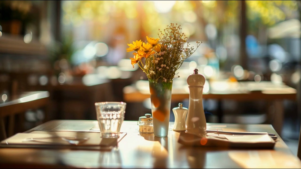 Restaurant Cozy Dinner Atmosphere 🌙 Smooth Jazz & Bossa Nova Music for Relaxed Evenings
