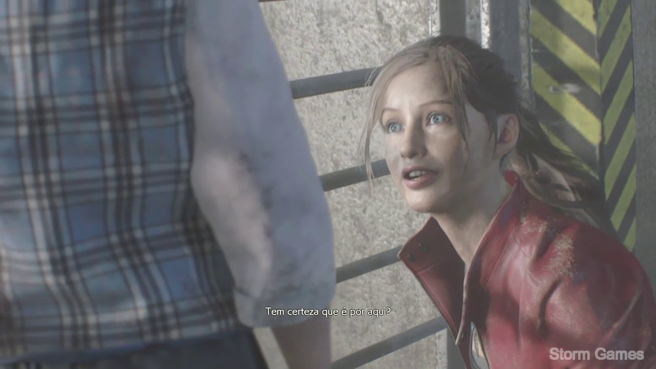 ↳Resident Evil 2 Remake↴-Claire A-Saindo da Garagem-Cartão acesso a Garagem-Parte 2