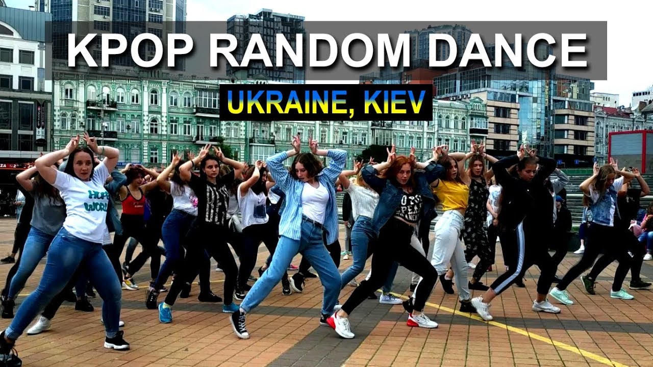 KPOP RANDOM DANCE IN PUBLIC in Kiev (Ukraine)