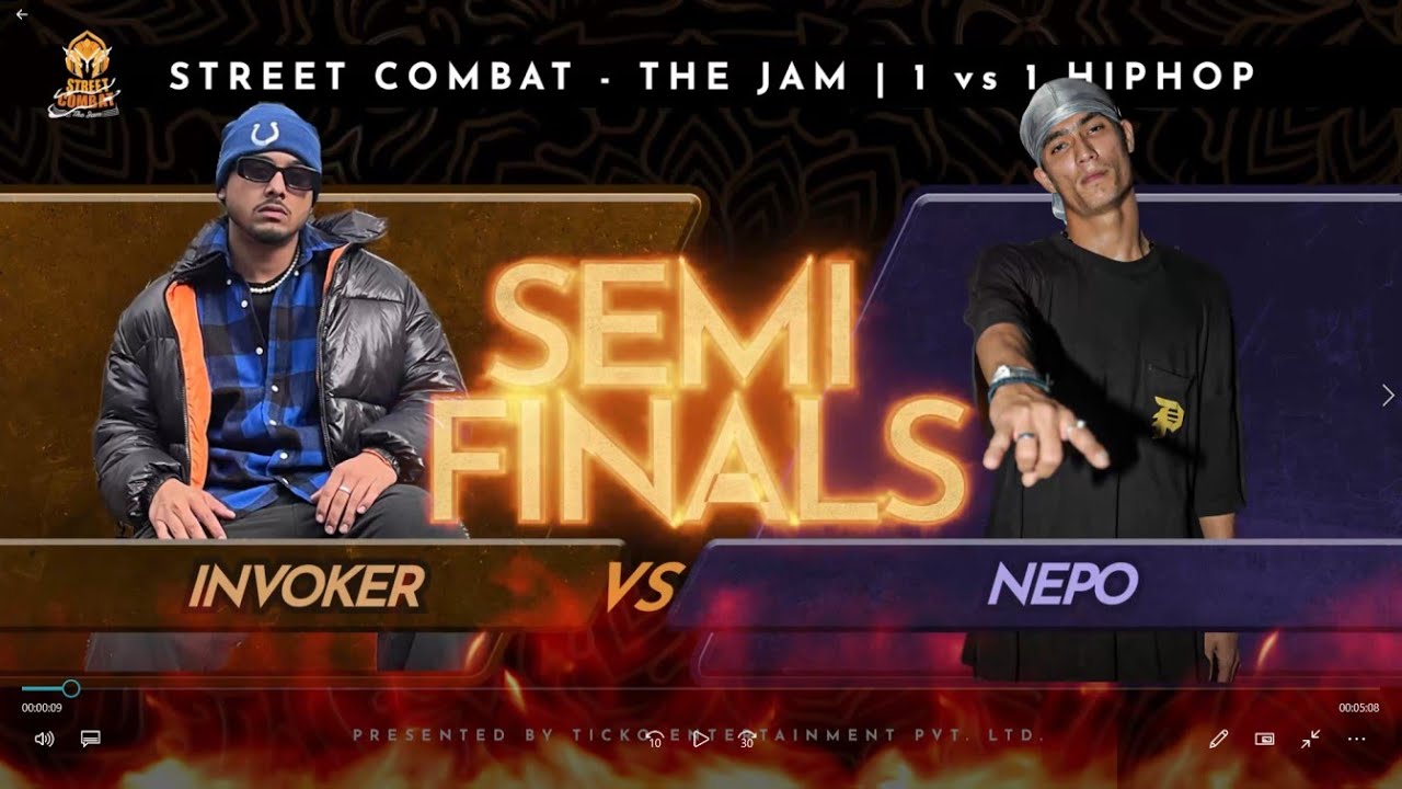 INVOKER VS NEPO | HIP-HOP SEMI-FINAL | STREET COMBAT- THE JAM