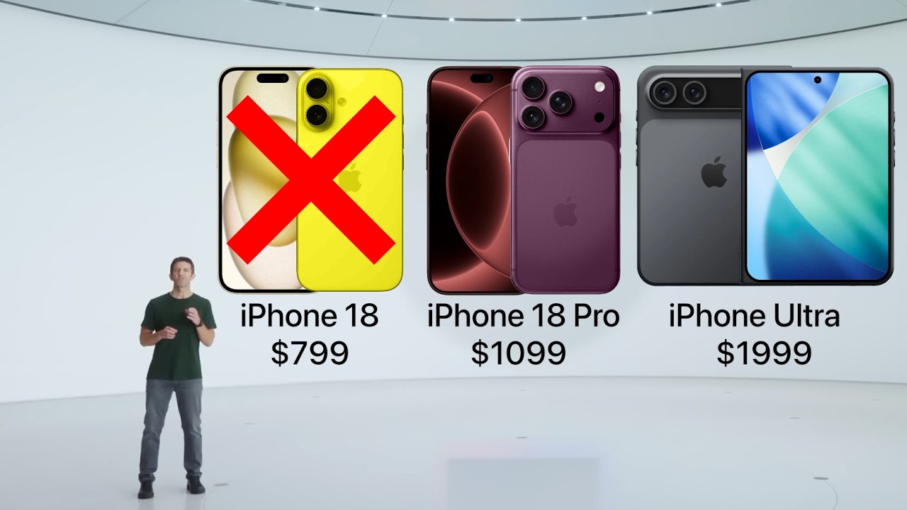 The iPhone 18 Lineup has a Big Problem
