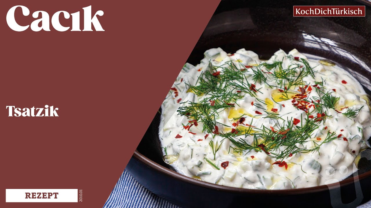 #16  Cacik ~ türkisches Tzaziki | Koch Dich Türkisch