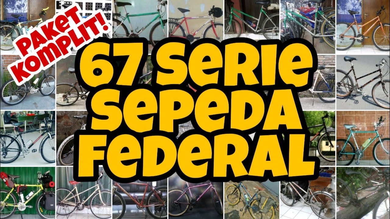67 Serie Katalog Sepeda Federal