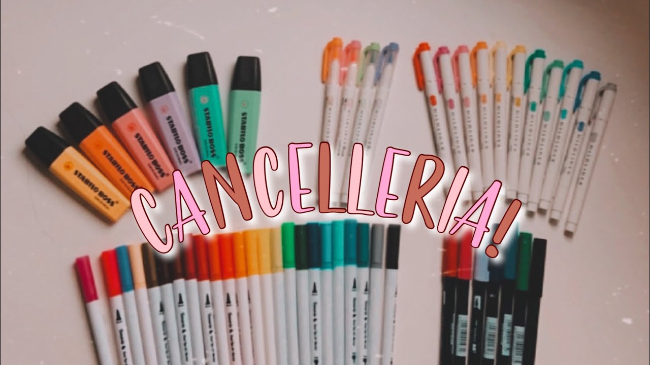 TUTTA LA MIA CANCELLERIA!!